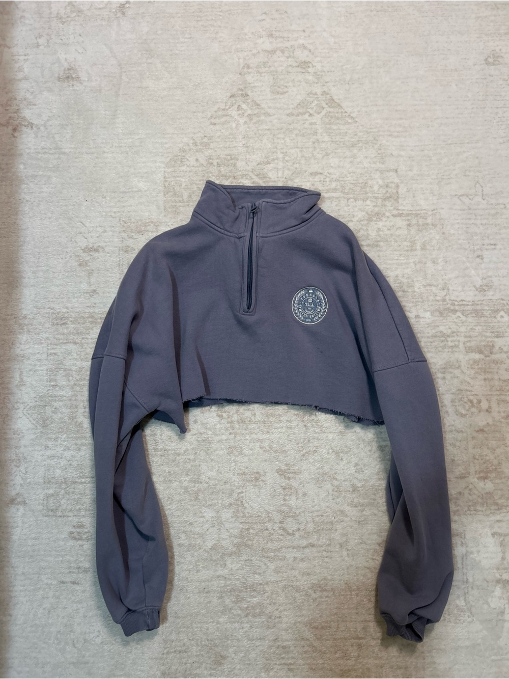 🇺🇸JULY 4TH SALE!! YoungLA Cropped Half-Zip Pullover